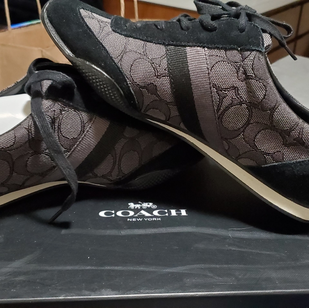 Coach sneakers 8.5